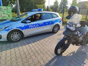 Od rana na drogach powiatu trzebnickiego trwa akcja „Motocyklista”