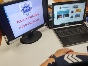 Trzebniccy policjanci ostrzegają przed oszustwami w Internecie