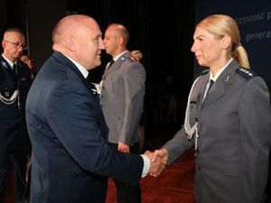 Wręczenie wyróżnienia przez Burmistrza Gminy Trzebnica