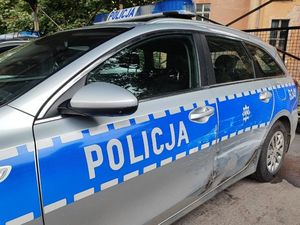 Pijany uderzył w radiowóz i uciekał przed policjantami