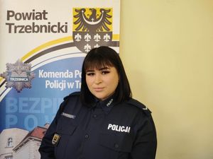 Dzielnicowa sierżant Wiktoria Bartoszczyk