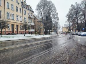 Zaśnieżona ulica Bochenka