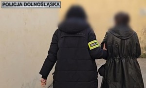 Policjanci z Trzebnicy zatrzymali 54-letnią kobietę, która miała odebrać pieniądze od oszukanej seniorki