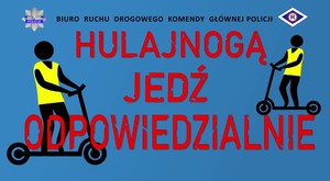 Hulajnoga elektryczna – trzebniccy policjanci przypominają obowiązujące przepisy