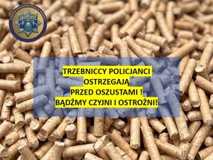 Kupiła pellet przez Internet i została oszukana. Trzebniccy policjanci ostrzegają przed oszustami