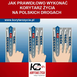Trzebnicy policjanci przypominają, utworzenia korytarza życia to Twój obowiązek
