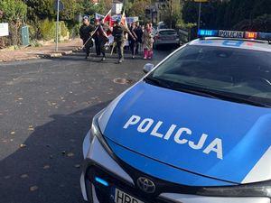 Policjanci czuwali nad bezpieczeństwem uczestników obchodów 80-lecia Liceum Ogólnokształcącego w Trzebnicy