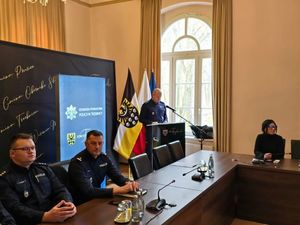 Odprawa roczna trzebnickiej Policji – podsumowanie bezpieczeństwa oraz efektów służby w 2025 roku