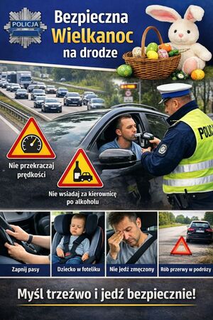 Świąteczna podróż pod kontrolą – zadbaj o bezpieczeństwo w czasie Wielkanocy