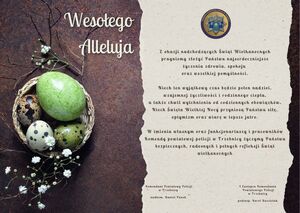 Szanowni Mieszkańcy, Policjantki, Policjanci oraz Pracownicy Cywilni Policji