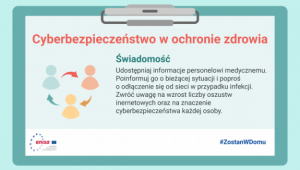 CYBERBEZPIECZEŃSTWO W OCHRONIE ZDROWIA – KLUCZOWE DLA ZDROWIA I ŻYCIA PACJENTÓW