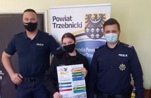 MIŁE ODWIEDZINY W TRZEBNICKIEJ KOMENDZIE POLICJI